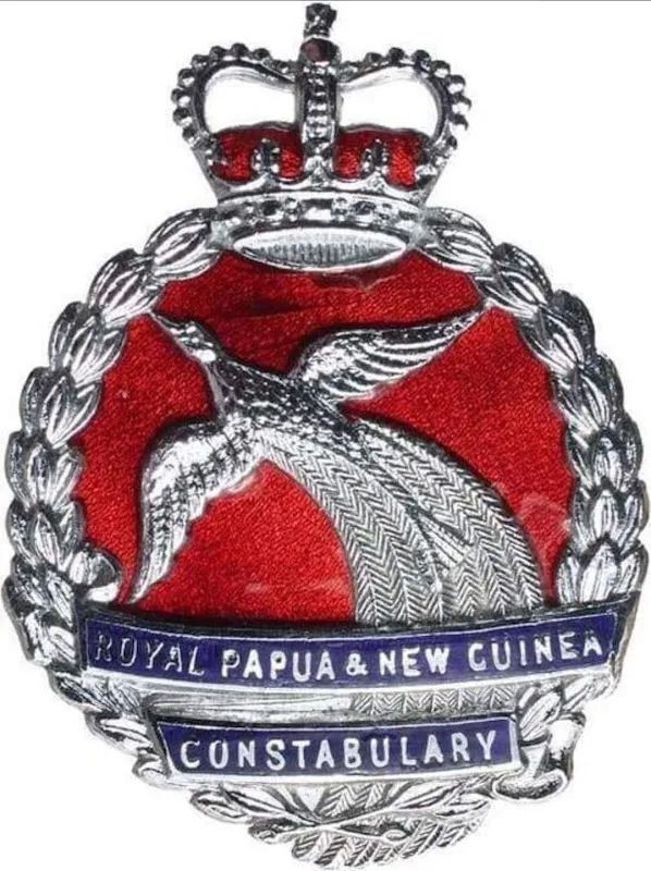 Logo royal papua new guinea constabulary